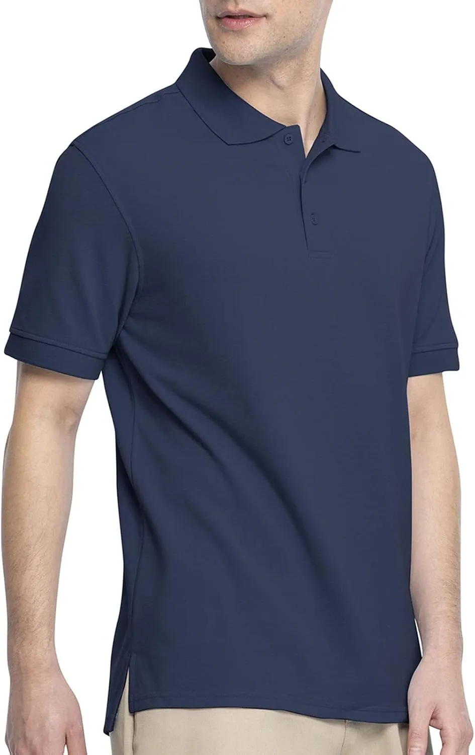 Classroom School Uniforms Boys' Real School Unisex Short SLV Pique Polo