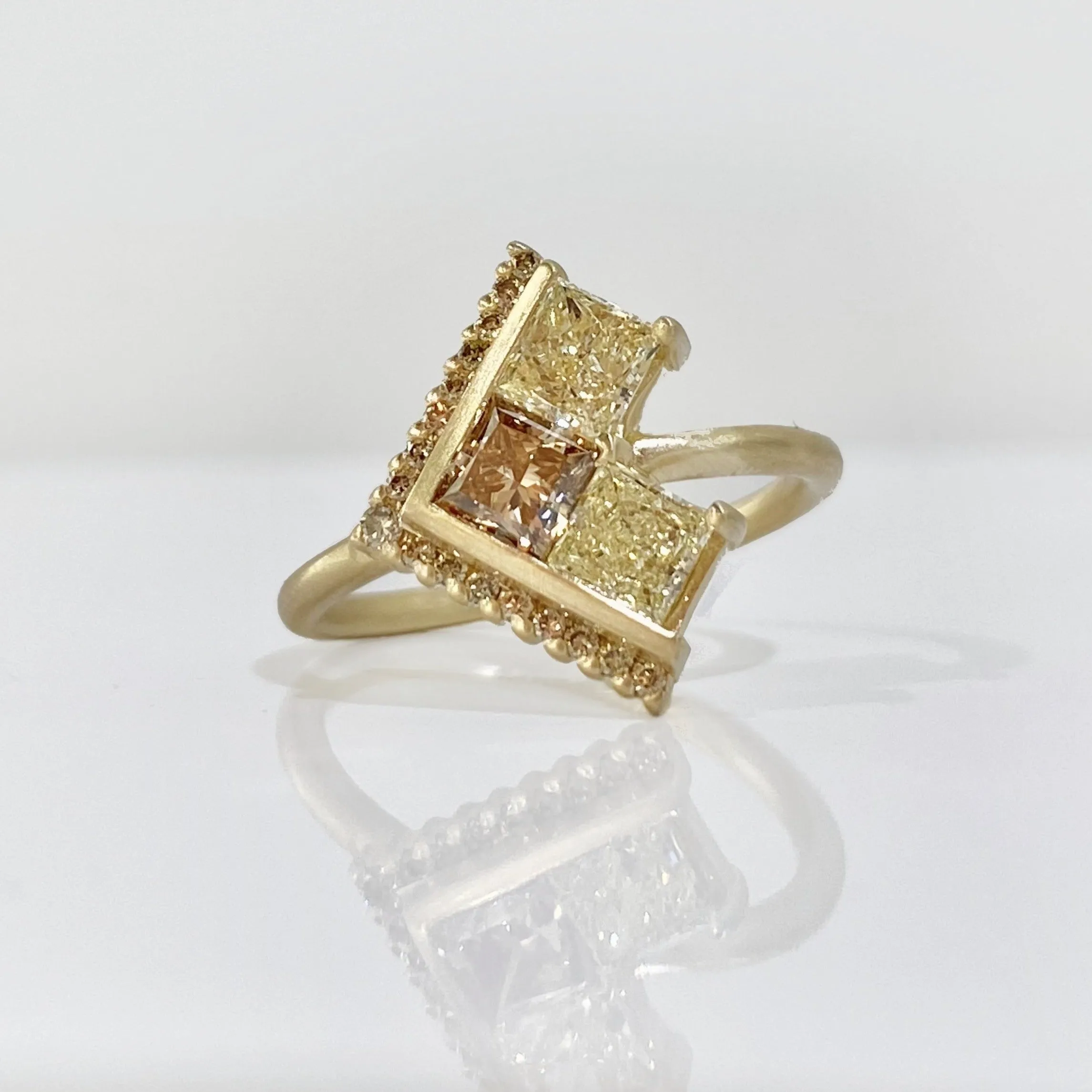 ONE by Roset - Nyla Champagne Diamond Ring