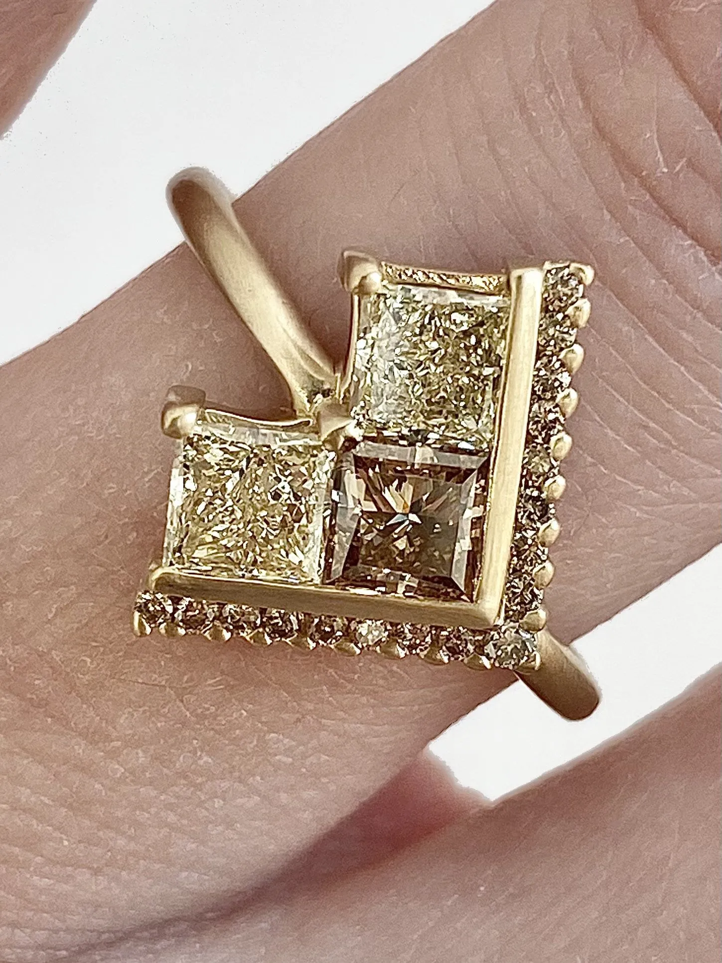 ONE by Roset - Nyla Champagne Diamond Ring